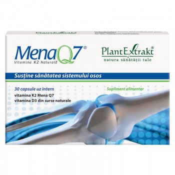 Vitamina K2 Naturala Mena Q7 30cps PlantExtrakt