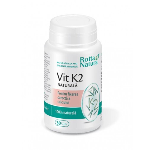 Vitamina K2 Naturala Rotta Natura 30cps