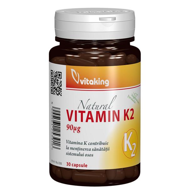 Vitamina K2 Vitaking 30cps