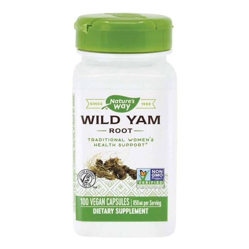 Wild Yam 425mg Nature's Way Secom 100cps