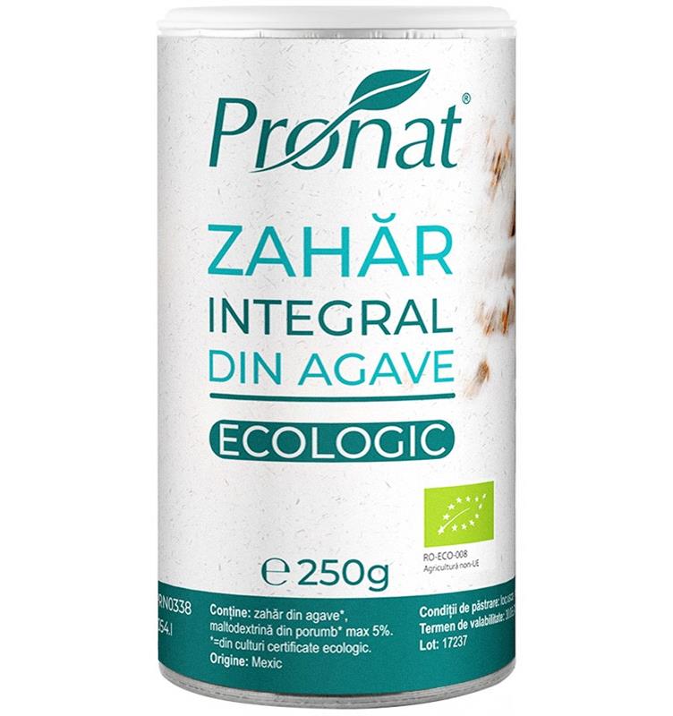 Zahar Integral din Agave Bio 250gr Pronat