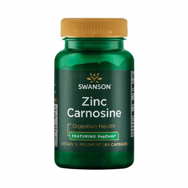 Zinc Carnosine (PepZin GI) 60 capsule Swanson