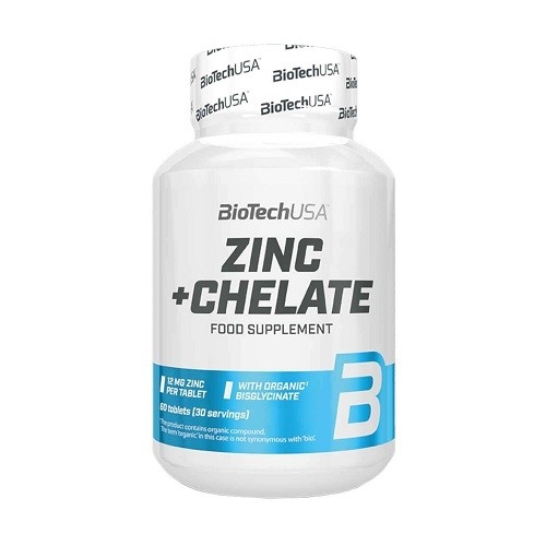 Zinc cu Chelate 60cps Bio Tech USA