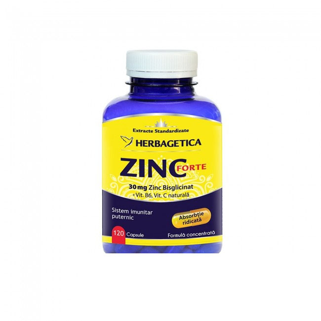 Zinc Forte 120 capsule Herbagetica