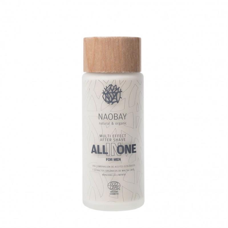 After Shave Hidratant cu Ulei de Argan, Jojoba si Dovleac All In One 100 mililitri Naobay
