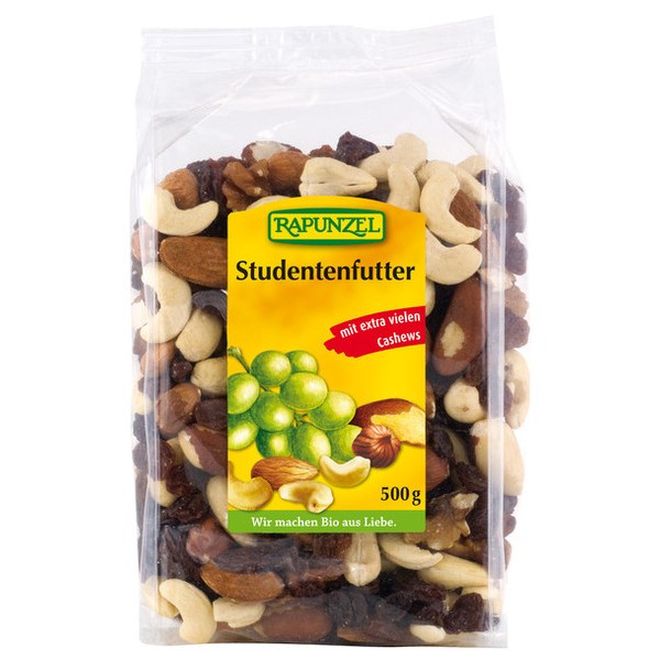 Amestec Studentesc cu Stafide Rapunzel 500gr
