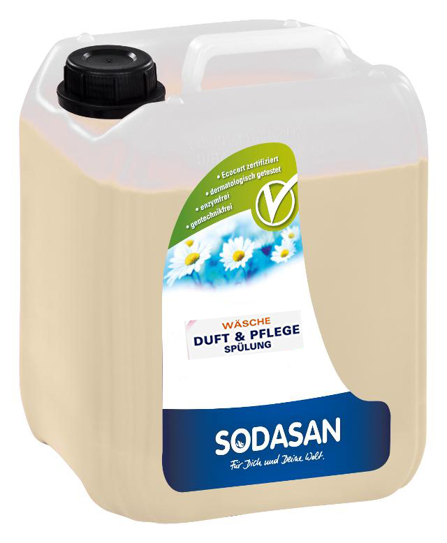 Balsam si Parfumant Ecologic pentru Rufe Sodasan 5L