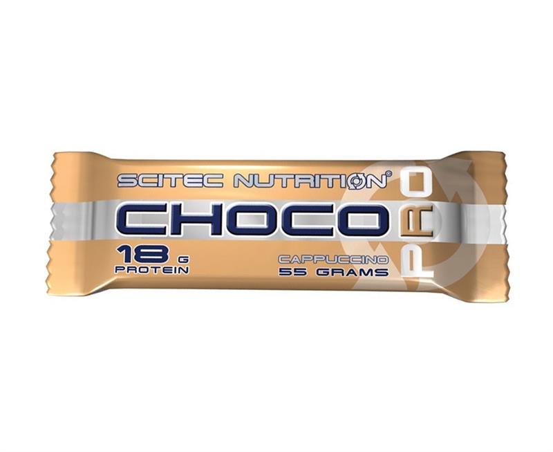 Baton Proteic Choco Pro Aroma Cappuccino 20 bucati Scitec Nutrition
