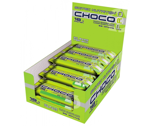 Baton Proteic Choco Pro Aroma Lamaie 20 bucati Scitec Nutrition