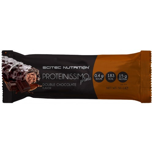 Baton Proteic Proteinissimo Prime Ciocolata 50 grame Scitec Nutrition