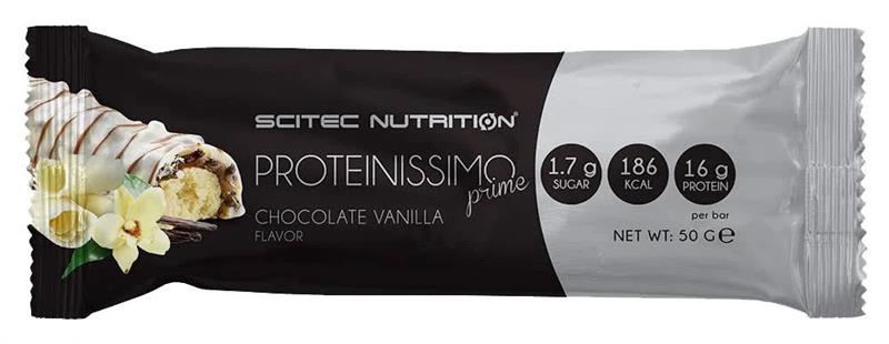 Baton Proteic Proteinissimo Prime Vanilie 50 grame Scitec Nutrition