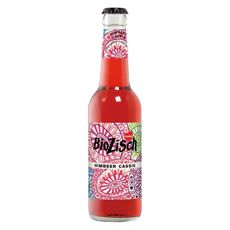 Bautura Carbogazoasa Bio cu Zmeura Voelkel 330ml