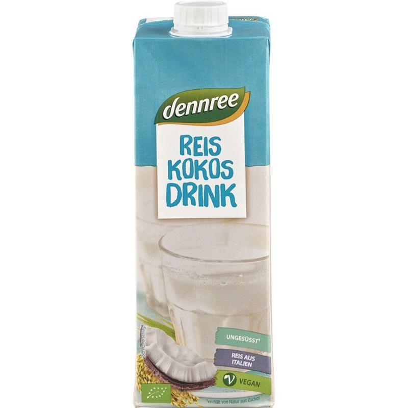 Bautura de Orez cu Cocos Natur Bio 1L Dennree