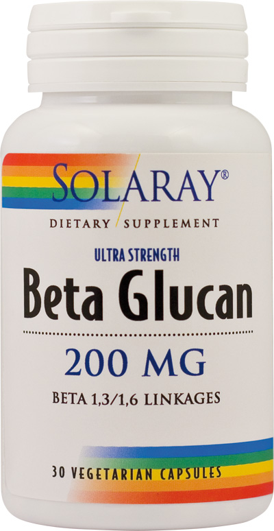 Beta Glucan 200mg Solaray Secom 30cps