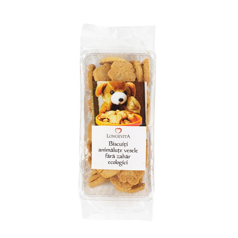 Biscuiti Bio Animalute Vesele Longevita 140gr