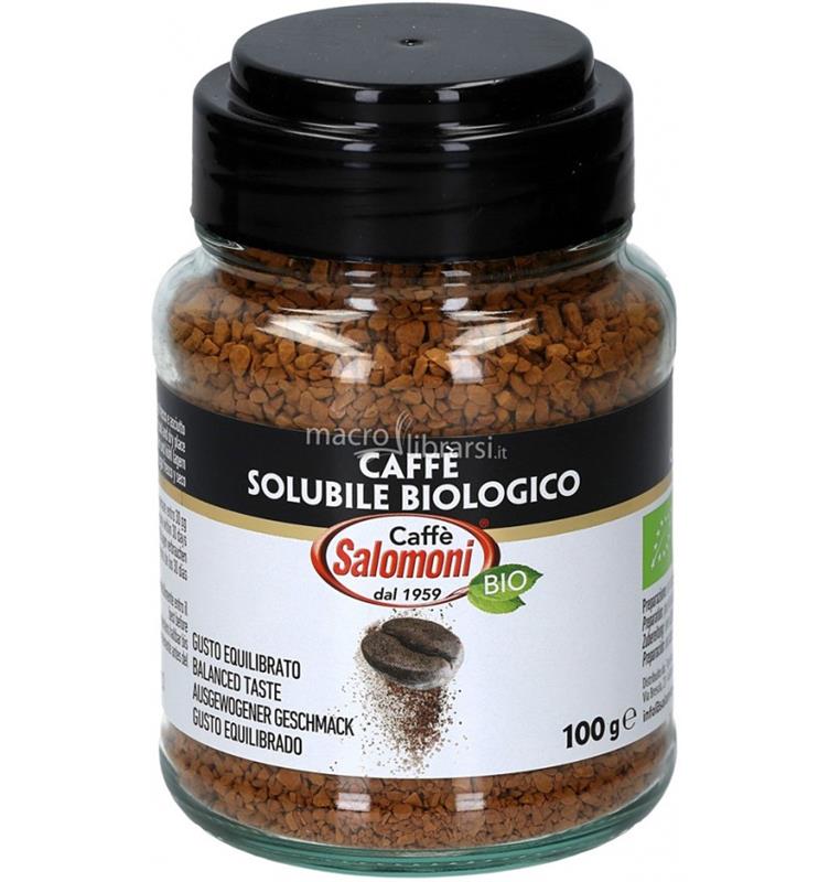 Cafea Solubila Liofilizata Bio 100 grame Salomoni