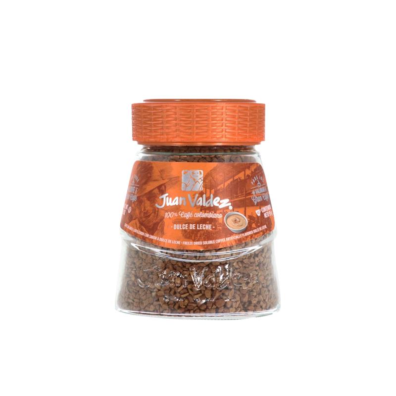Cafea Solubila Liofilizata Caramel 95 grame Juan Valdez