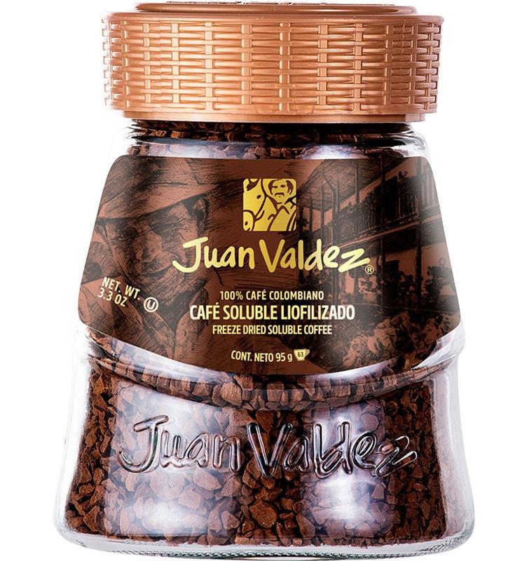 Cafea Solubila Liofilizata Clasica 95 grame Juan Valdez
