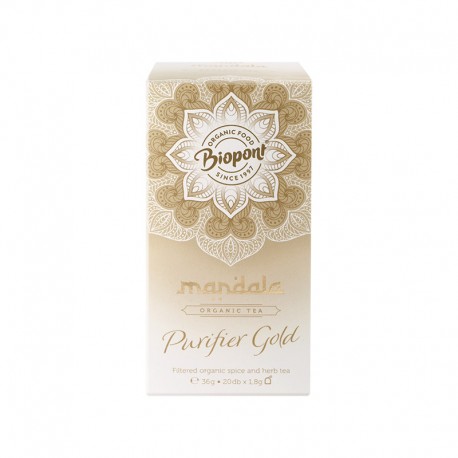Ceai Bio Mandala Golden Aura Biopont PV 40gr