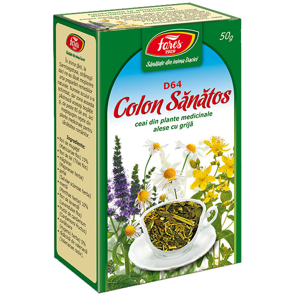 Ceai Colon Sanatos Fares 50gr