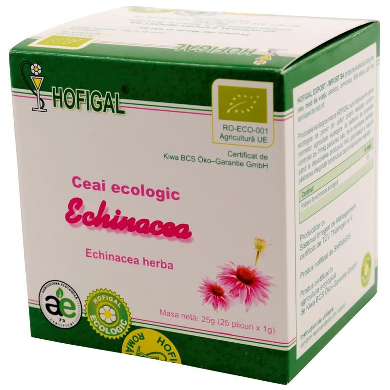 Ceai Ecologic de Echinacea 25 doze Hofigal