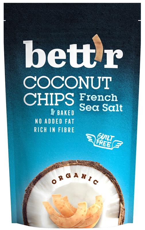 Chips de Cocos cu Sare Eco 70gr Bettr
