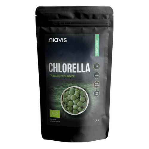 Chlorella Tablete Bio 125gr Niavis