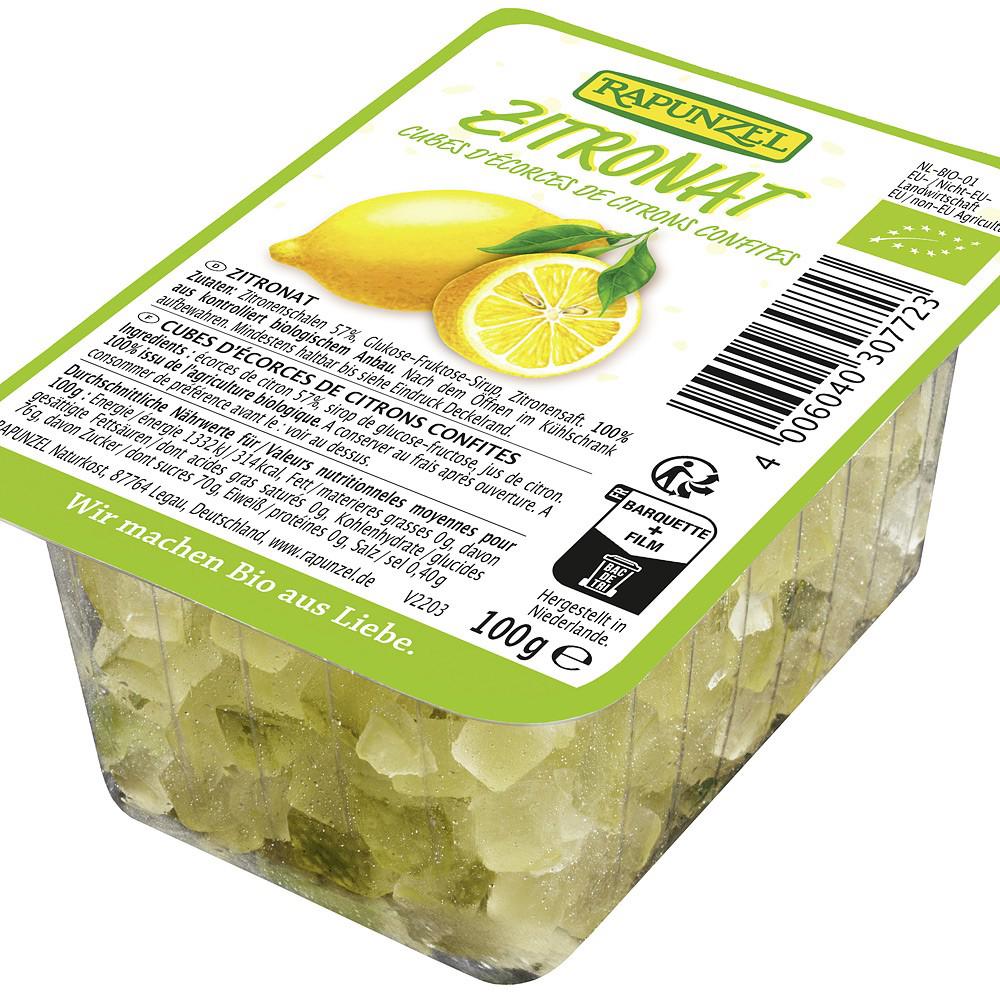 Coaja de Lamaie Confiata Bio 100 grame Rapunzel