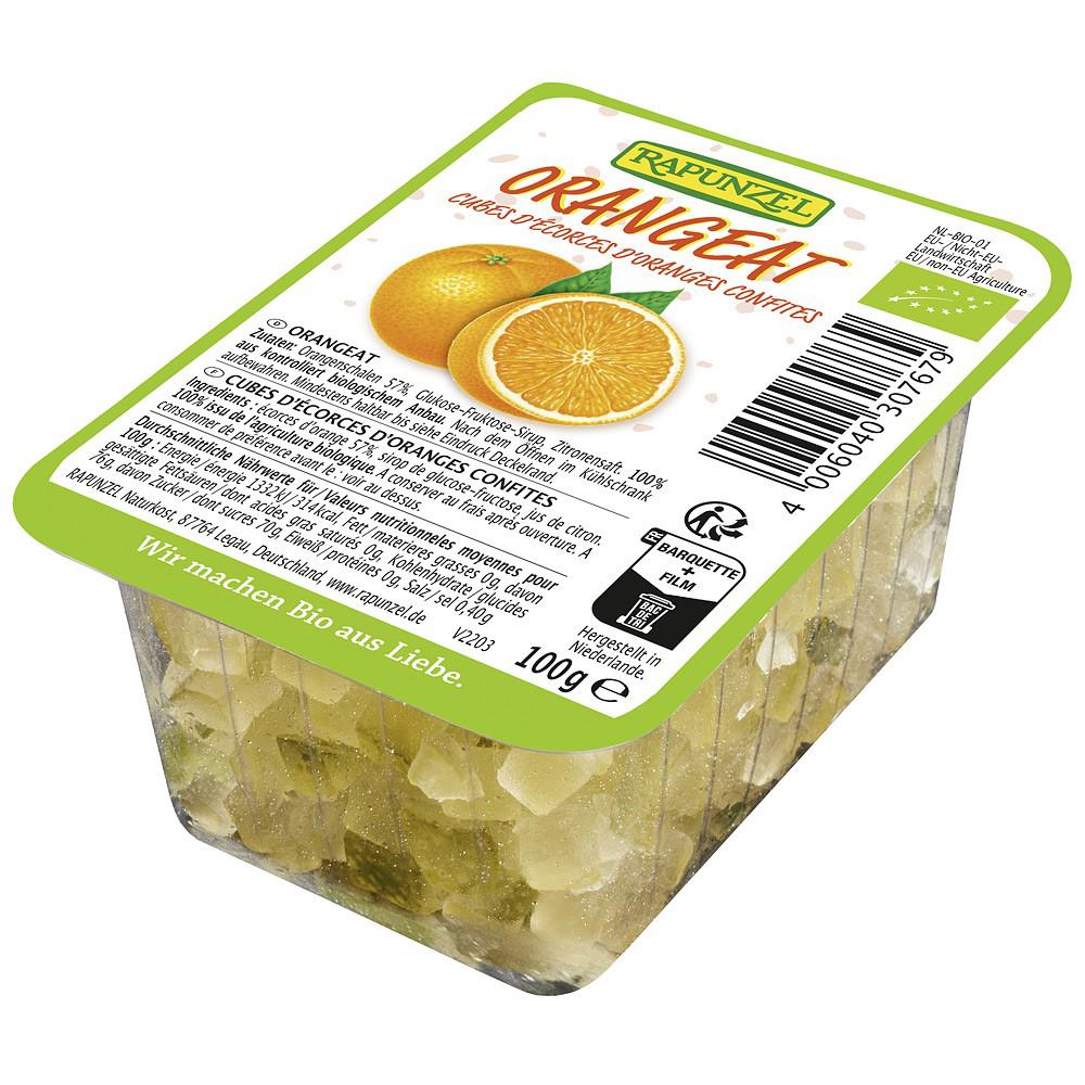 Coaja de Portocale Confiata Bio 100 grame Rapunzel