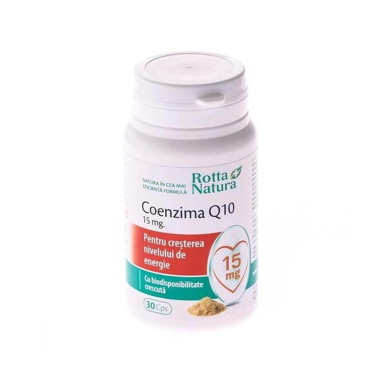 Coenzima Q10 15mg Rotta Natura 30cps
