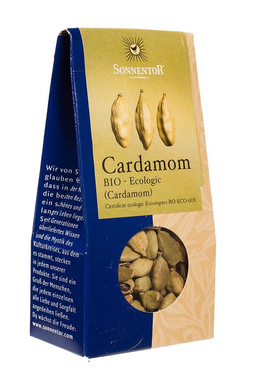 Condiment Cardamon Intreg Verde Bio Sonnentor 30gr