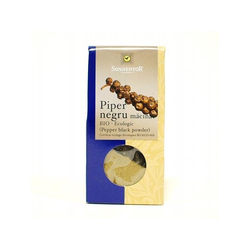 Condiment  Piper Negru Bio Macinat Sonnentor 35gr