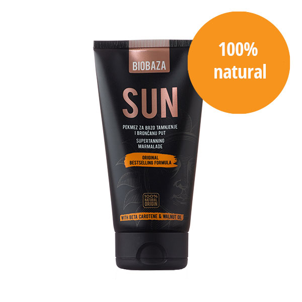 Crema Acceleratoare Bronzanta cu Beta Caroten si Uleiuri Naturale Sun 150 mililitri Biobaza
