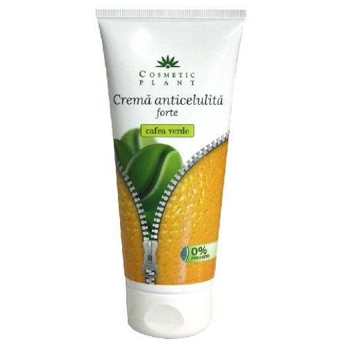 Crema Anticelulita Forte cu Extract de Cafea Verde  200ml Cosmetic Plant
