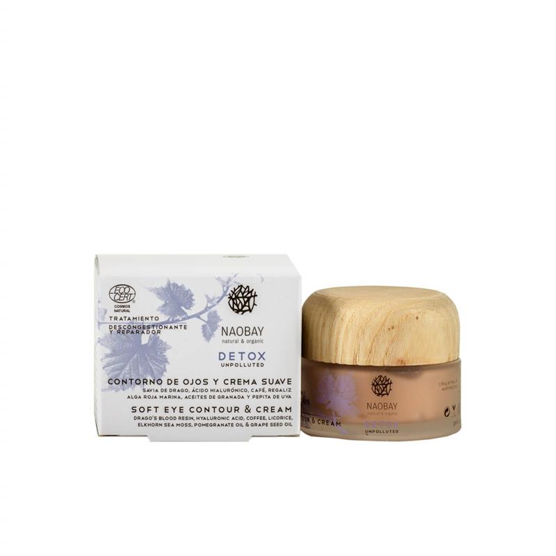 Crema Soft si Contur de Ochi Detox 30 mililitri Naobay