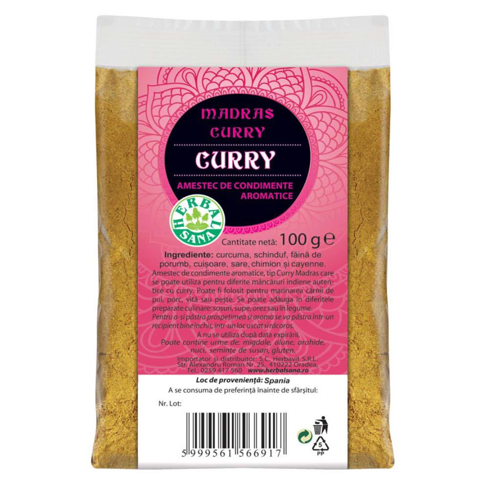Curry Mild Herbavit 100gr