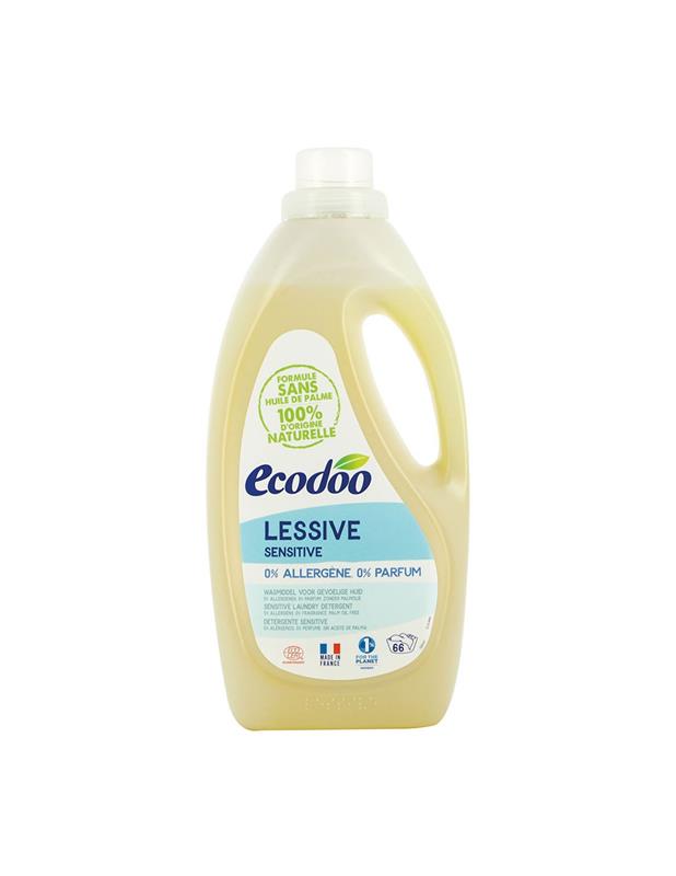 Detergent de Rufe Sensitive Fara Alergeni si Parfum Bio 2 litri Ecodoo