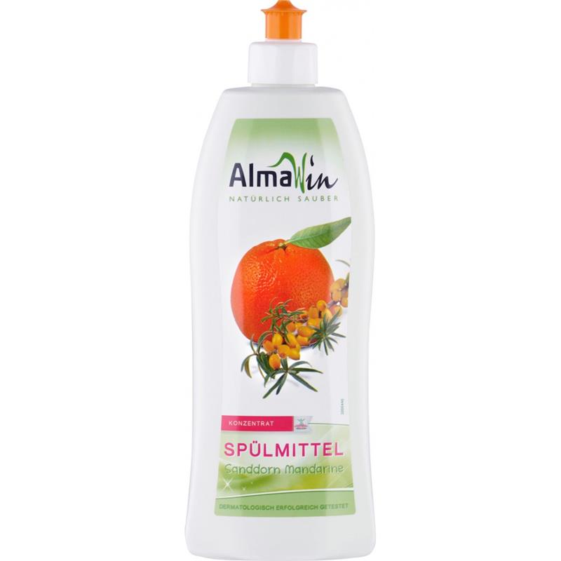 Detergent de Vase Concentrat cu Catina si Mandarine 500 mililitri AlmaWin
