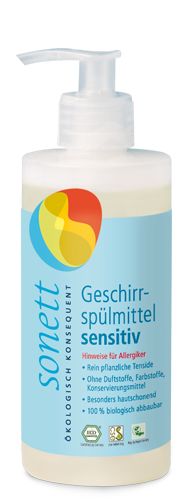 Detergent Ecologic pentru Spalat Vase Sensitive Sonett 300ml