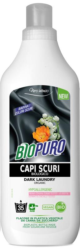 Detergent Hipoalergen pentru Rufe Negre Bio Biopuro 1L