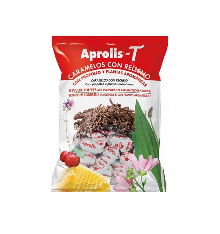 Dropsuri Umplute cu Propolis si Plante Aromate 100gr Aprolis