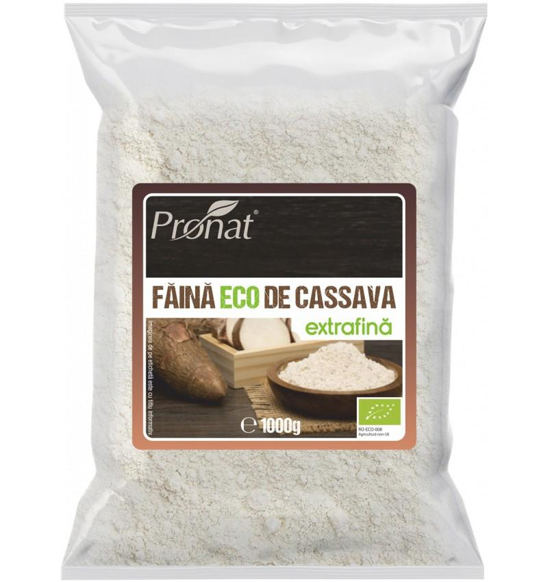 Faina de Cassava (Tapioca /Manioc) Bio Extra Fina 1000gr Pronat