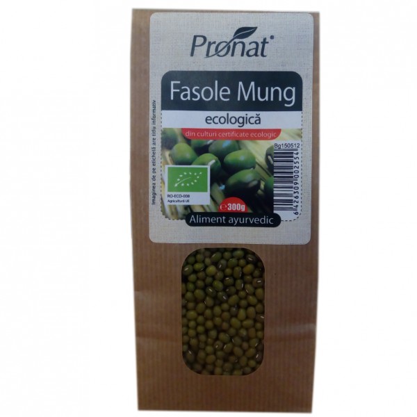 Fasole Mung Bio Pronat 300gr