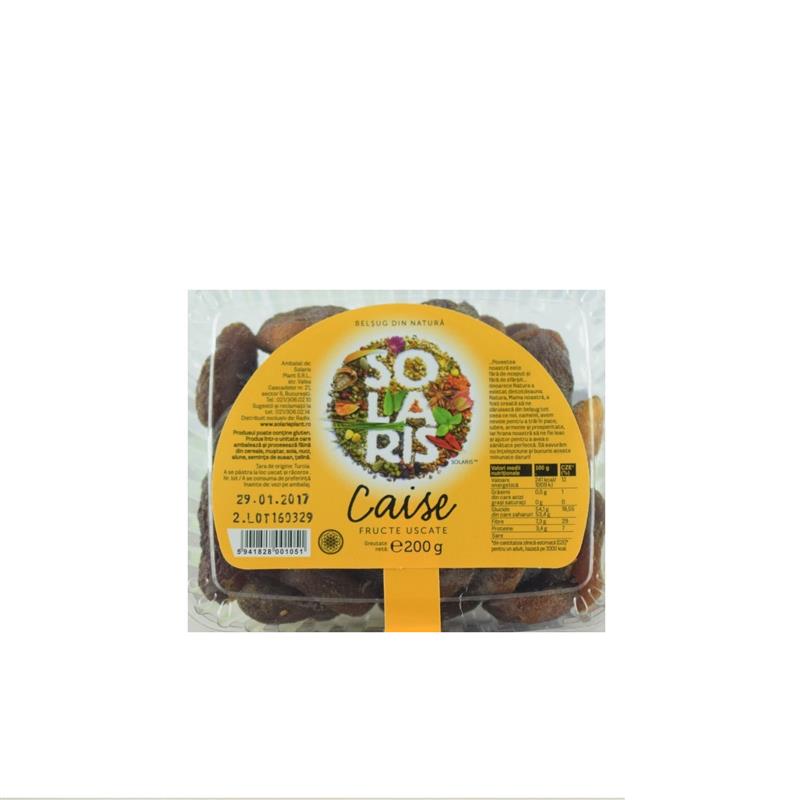 Fructe Uscate Caise 200gr Solaris
