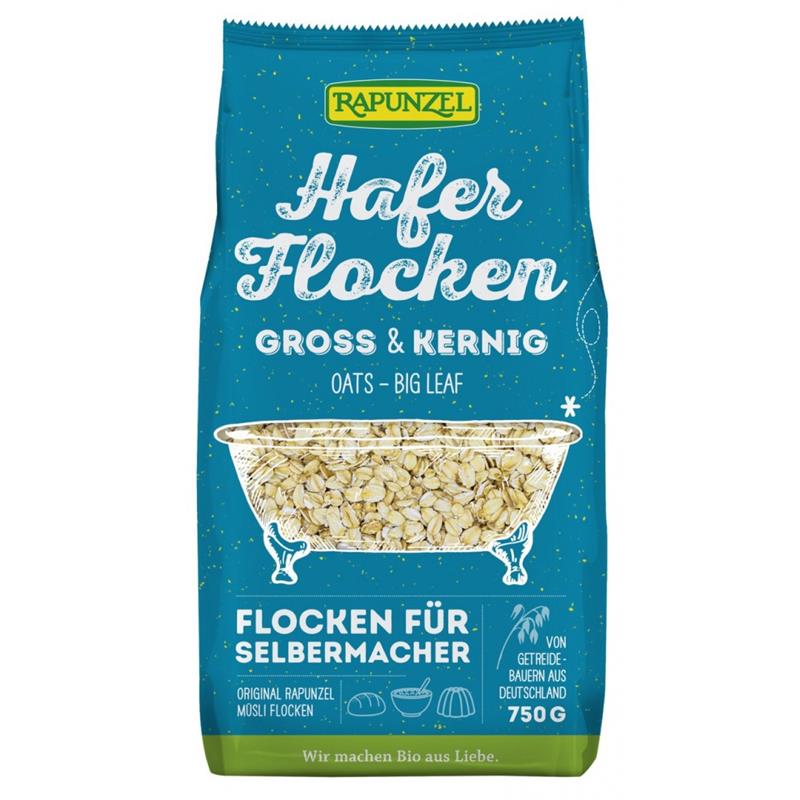Fulgi Mari de Ovaz Bio 750 grame Rapunzel