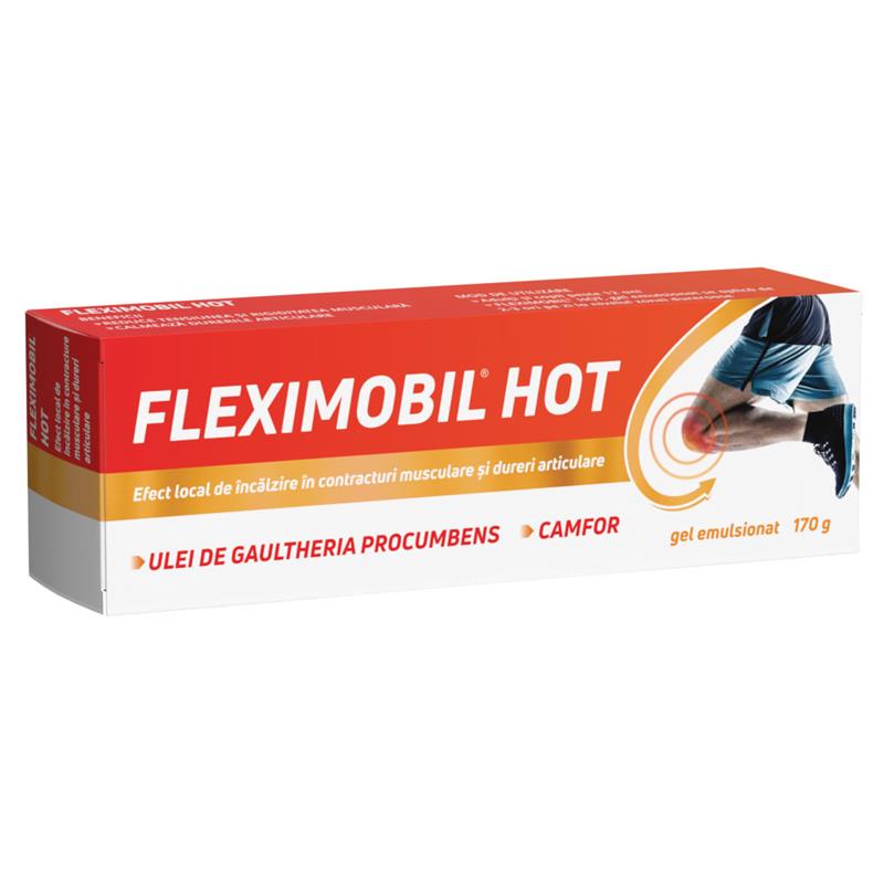Gel Emulsionat Fleximobil Hot 170 grame Fiterman