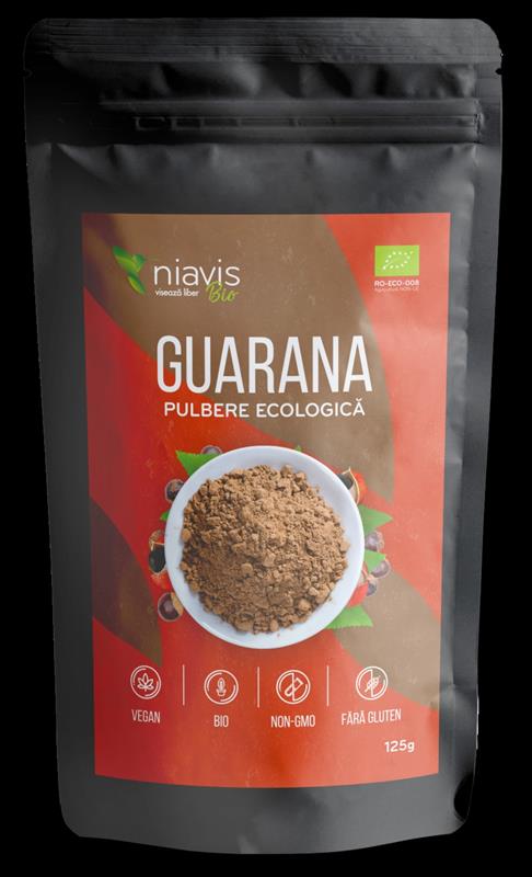 Guarana Pulbere Ecologica Bio Niavis 125gr