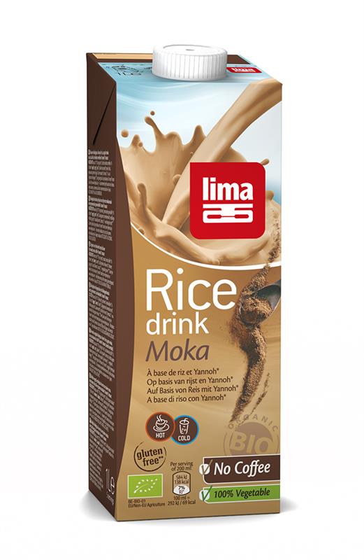 Bautura Vegetala de Orez Moka Bio Lima 1L
