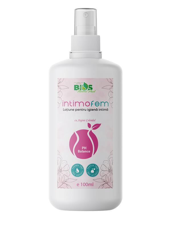 Lotiune pentru Igiena Intima Intimo Ferm 100 mililitri Bios Mineral Plant