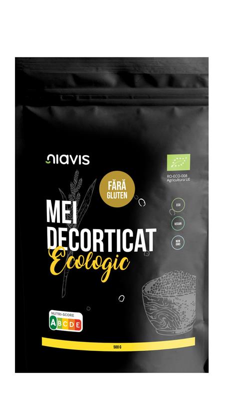 Mei Decorticat Ecologic 500 grame Niavis
